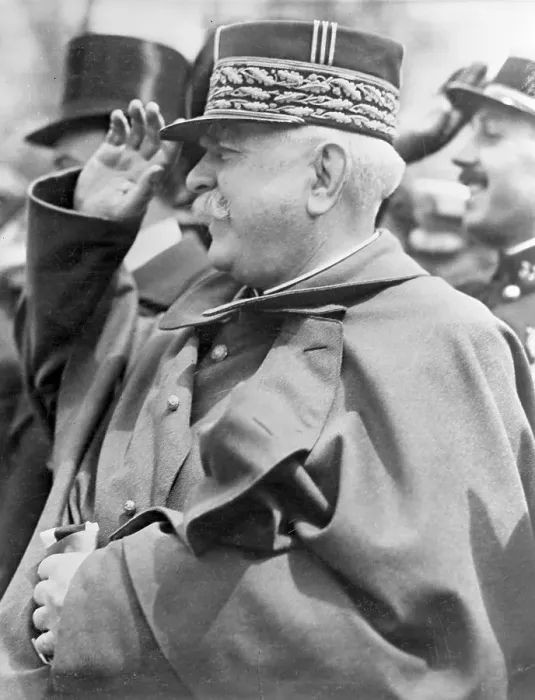 Framed Print : Joseph Joffre Saluting Framed Print : Joseph Joffre Saluting