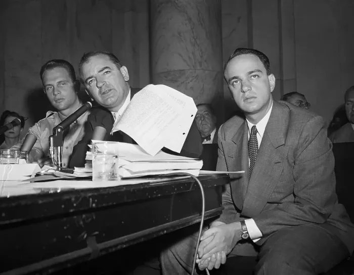Framed Print : Joseph McCarthy Addressing Report Framed Print : Joseph McCarthy Addressing Report