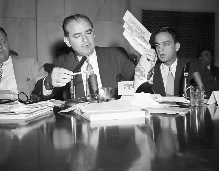 Framed Print : Joseph McCarthy at HUAC Hearing Framed Print : Joseph McCarthy at HUAC Hearing