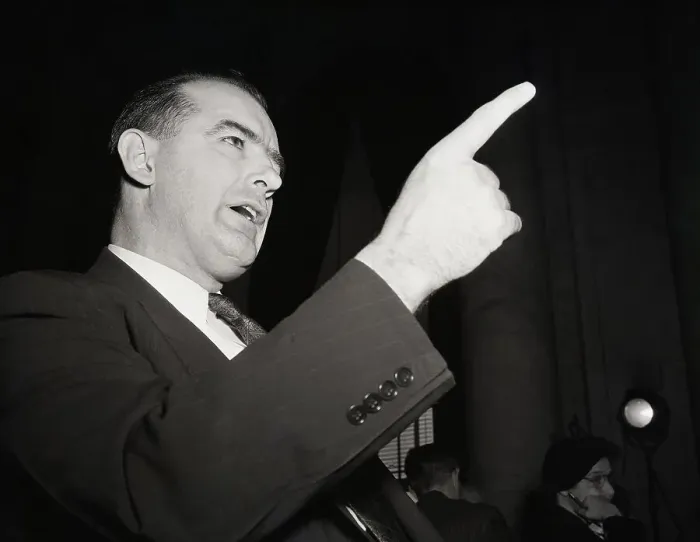 Framed Print : Joseph McCarthy Making a Point Framed Print : Joseph McCarthy Making a Point