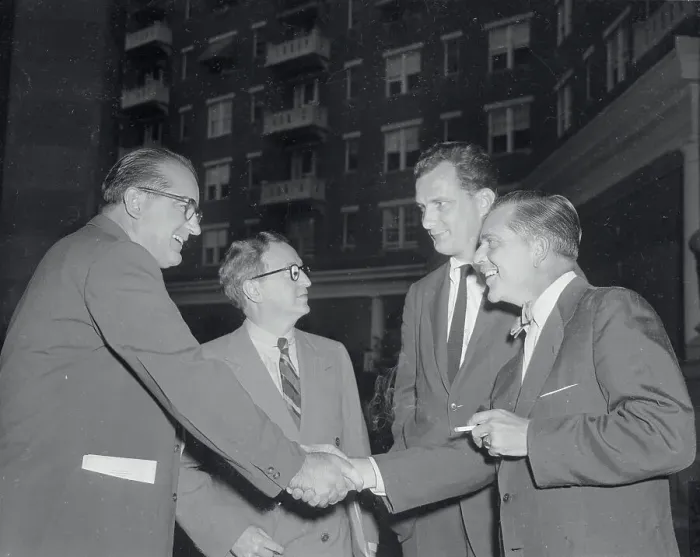 : Joseph McCarthy Meeting With Colleagues : Joseph McCarthy Meeting With Colleagues