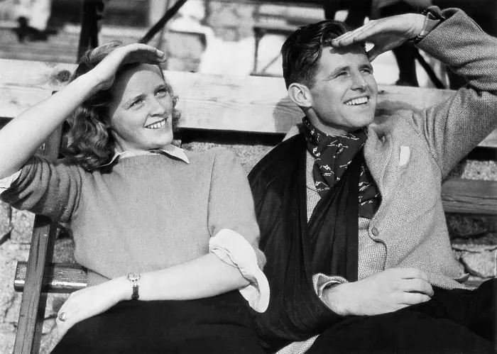 Framed Print : Joseph P. Kennedy Jr. with Arm in Sling, Sitting by Patricia MacDonald Framed Print : Joseph P. Kennedy Jr. with Arm in Sling, Sitting by Patricia MacDonald