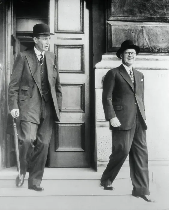 Framed Print : Joseph P. Kennedy with Lord Halifax Framed Print : Joseph P. Kennedy with Lord Halifax