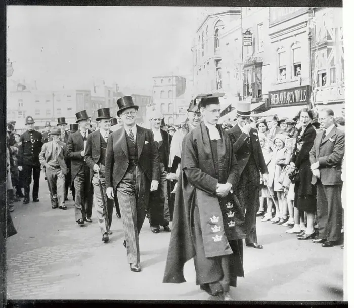 Framed Print : Joseph P. Kennedy in Procession Framed Print : Joseph P. Kennedy in Procession
