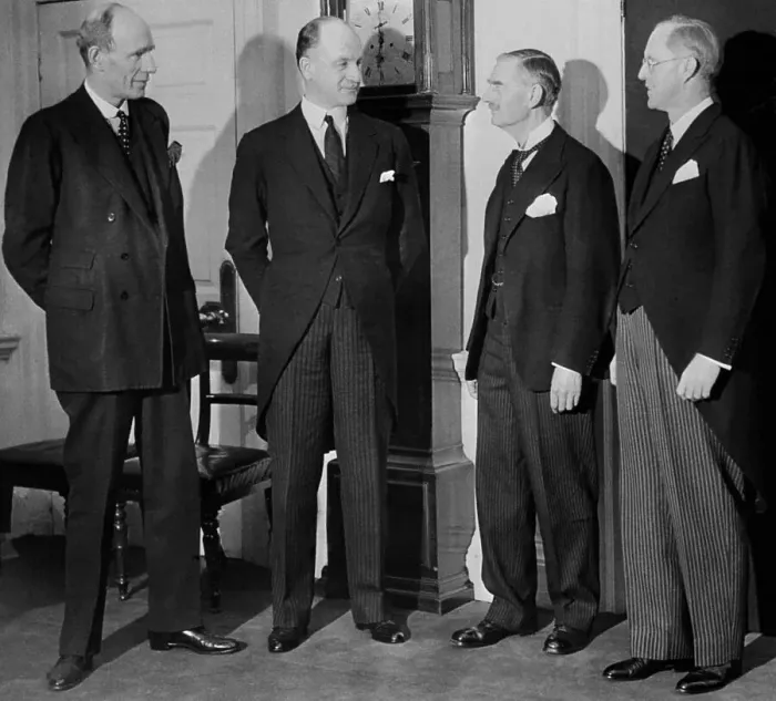 Framed Print : Joseph P Kennedy and Sumner Welles with British Dignitaries Framed Print : Joseph P Kennedy and Sumner Welles with British Dignitaries