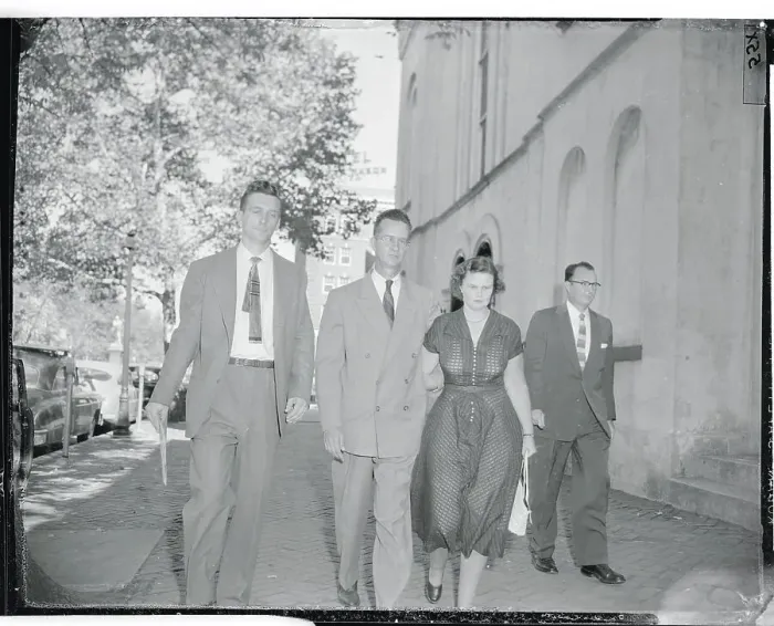 Framed Print : Joseph Petersen Jr. Walking With His Wife Framed Print : Joseph Petersen Jr. Walking With His Wife