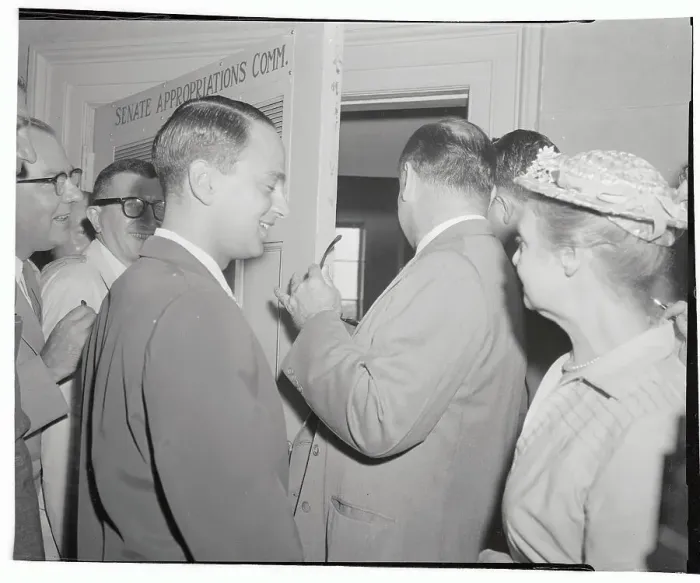 Framed Print : Joseph R. McCarthy with Attorney Framed Print : Joseph R. McCarthy with Attorney