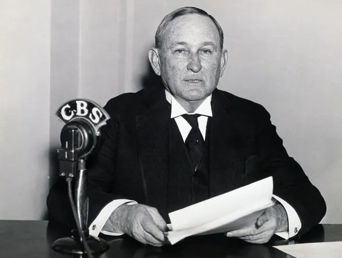 Framed Print : Joseph T. Robinson Addressing Nation on the Radio Framed Print : Joseph T. Robinson Addressing Nation on the Radio