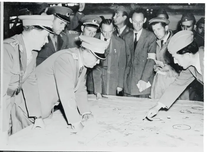 Framed Print : Josip Broz Tito Looking at a Map Framed Print : Josip Broz Tito Looking at a Map