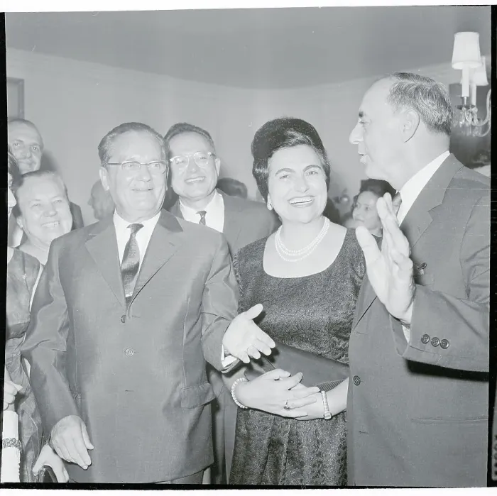 Framed Print : Josip Broz Tito with His Wife Framed Print : Josip Broz Tito with His Wife