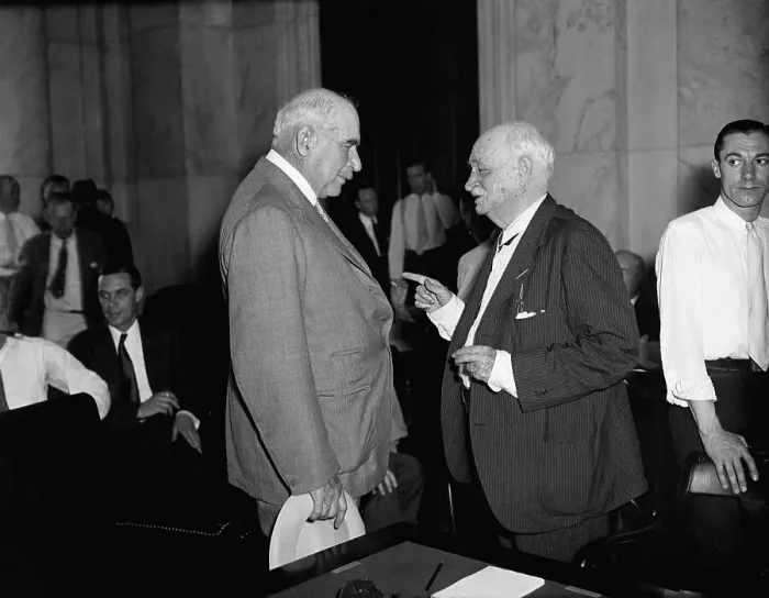 Framed Print : J.P. Morgan Talking to Florida Senator Framed Print : J.P. Morgan Talking to Florida Senator