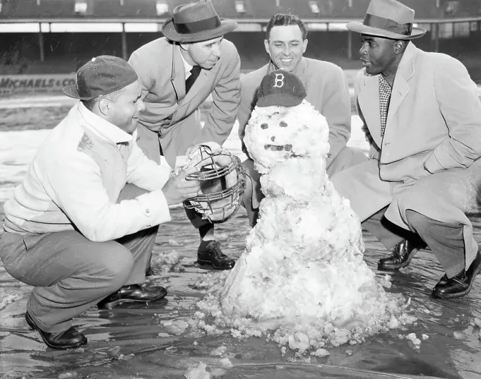 Framed Print : J.Robinson, P.W.Reese, Etc. Around Snowman Framed Print : J.Robinson, P.W.Reese, Etc. Around Snowman