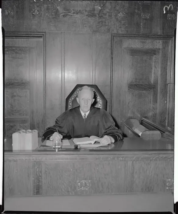 Framed Print : Judge Edward J. Blythin Framed Print : Judge Edward J. Blythin