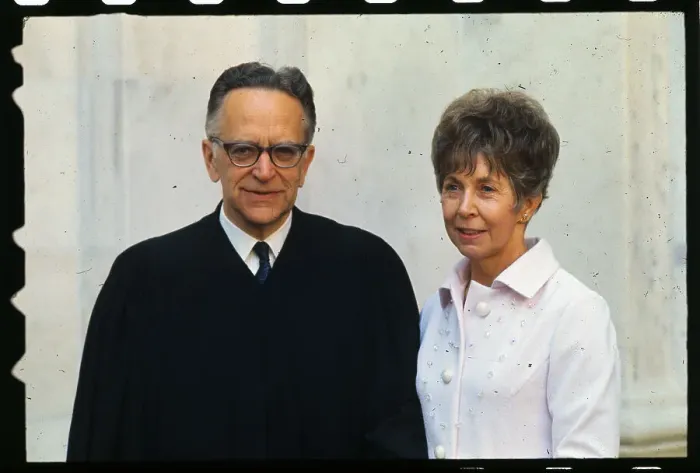 Framed Print : Judge Harry Blackmun and His Wife Dorothy Framed Print : Judge Harry Blackmun and His Wife Dorothy