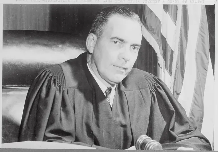Framed Print : Judge William E. Miller Framed Print : Judge William E. Miller