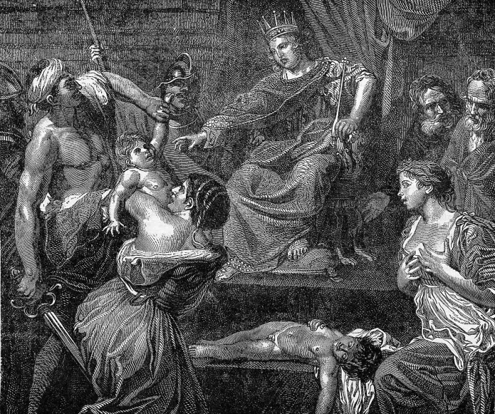 Framed Print : The Judgement Of Solomon Framed Print : The Judgement Of Solomon