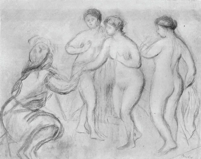 Framed Print : Judgment Of Paris C1913. Artist: Edgar Degas Framed Print : Judgment Of Paris C1913. Artist: Edgar Degas