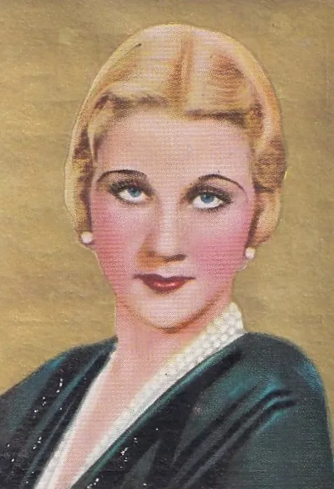 Framed Print : Judith Wood, Movie Stars series, collectible cigarette card, 1934 Framed Print : Judith Wood, Movie Stars series, collectible cigarette card, 1934