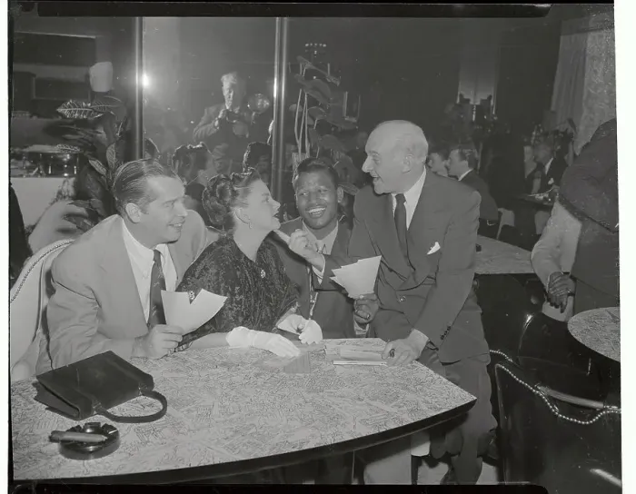 Framed Print : Judy Garland and Celebrities Attending Fund Raising Function Framed Print : Judy Garland and Celebrities Attending Fund Raising Function