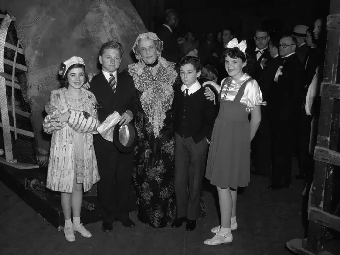 Framed Print : Judy Garland and Friends Attending Theatrical Show Framed Print : Judy Garland and Friends Attending Theatrical Show