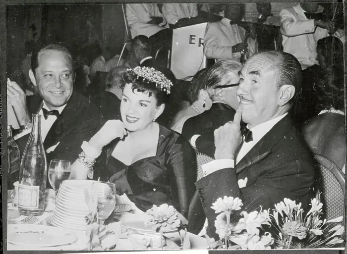 Framed Print : Judy Garland with Husband and Friend at Polio Benefit Framed Print : Judy Garland with Husband and Friend at Polio Benefit
