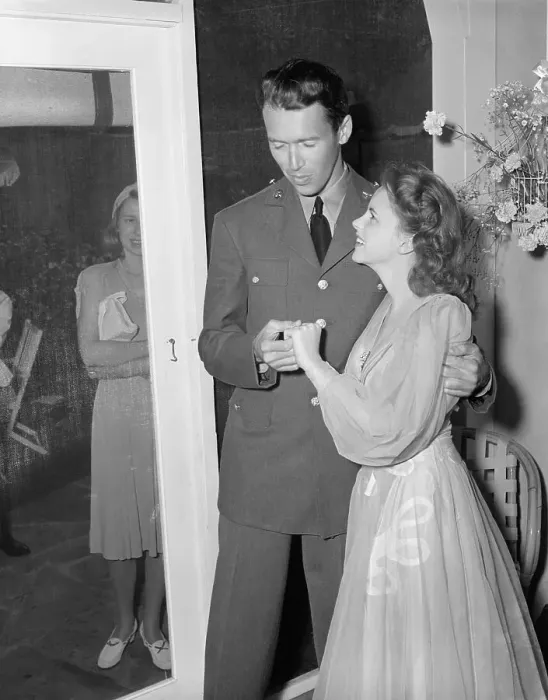 Framed Print : Judy Garland and Jimmy Stewart Framed Print : Judy Garland and Jimmy Stewart