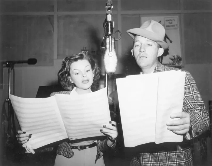 Framed Print : Judy Garland Sings with Bing Crosby Framed Print : Judy Garland Sings with Bing Crosby