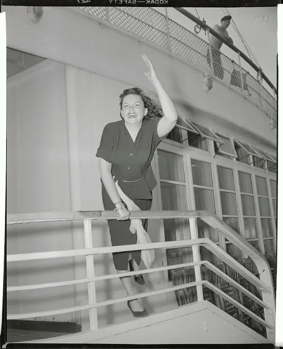 Framed Print : Judy Garland Waving Aboard Ship Framed Print : Judy Garland Waving Aboard Ship