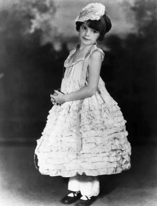Framed Print : Judy Garland Wearing Ruffles @ 5-Yrs-Old Framed Print : Judy Garland Wearing Ruffles @ 5-Yrs-Old