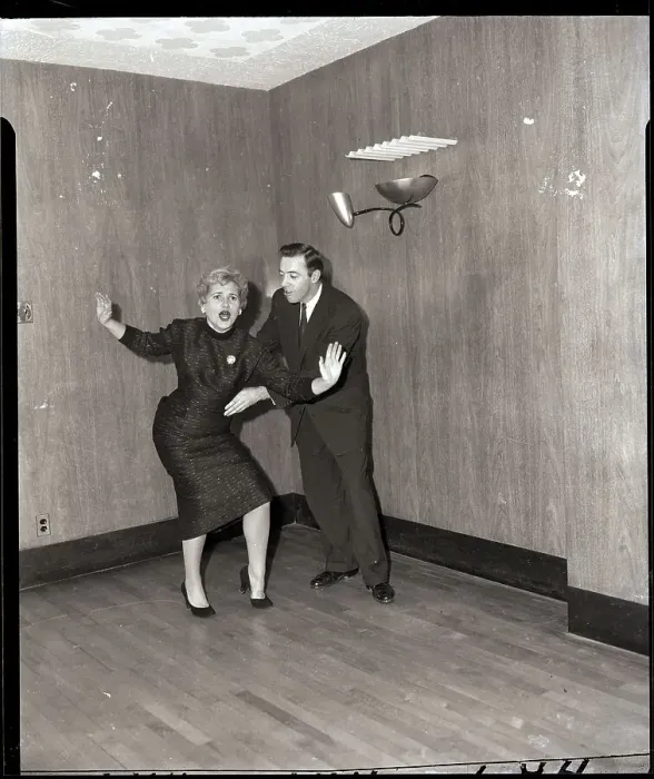 Framed Print : Judy Holliday Learning the Mambo Framed Print : Judy Holliday Learning the Mambo