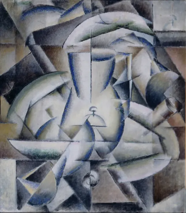 Framed Print : Jug. Artist: Klyun, Ivan Vassilyevich (1873-1942) Framed Print : Jug. Artist: Klyun, Ivan Vassilyevich (1873-1942)