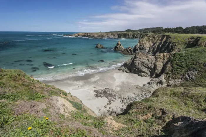 Framed Print : Jug Handle Cove at Jug Handle State Natural Reserve, Mendocino County, California, USA