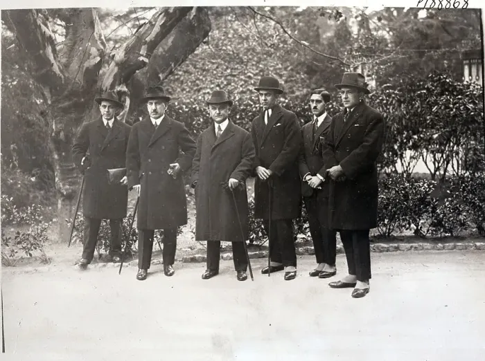 Framed Print : Jugo Slav Delegation at WWI Peace Conference Framed Print : Jugo Slav Delegation at WWI Peace Conference
