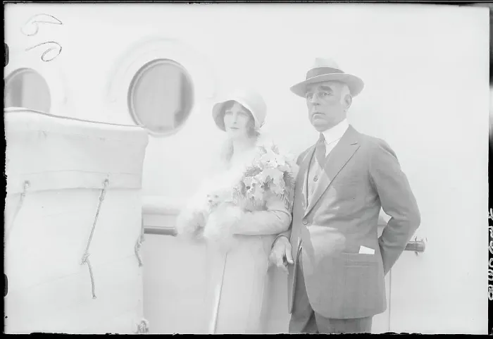 Framed Print : Jules Brulatour and Wife Hope Hampton Framed Print : Jules Brulatour and Wife Hope Hampton