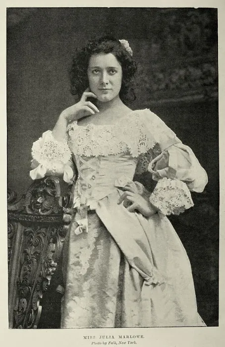 Framed Print : Julia Marlowe an English-born American actress, known for her interpretations of William Shakespeare's plays, 1890s Framed Print : Julia Marlowe an English-born American actress, known for her interpretations of William Shakespeare's plays, 1890s