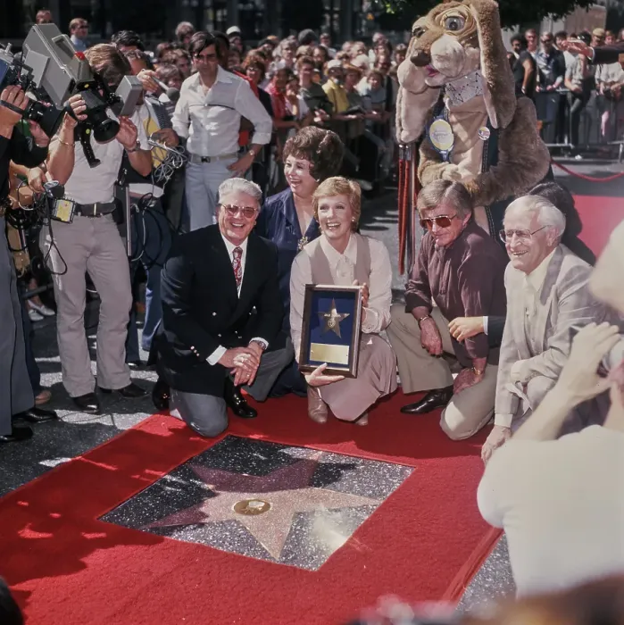 Framed Print : Julie Andrews Hollywood Walk Of Fame Star Ceremony Framed Print : Julie Andrews Hollywood Walk Of Fame Star Ceremony
