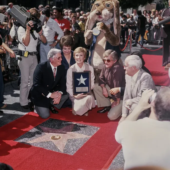 Framed Print : Julie Andrews Hollywood Walk Of Fame Star Ceremony Framed Print : Julie Andrews Hollywood Walk Of Fame Star Ceremony