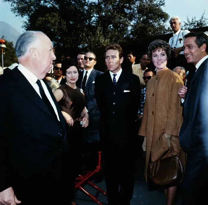 Framed Print : Julie Andrews, Paul Newman, Alfred Hitchcock, and Others Framed Print : Julie Andrews, Paul Newman, Alfred Hitchcock, and Others