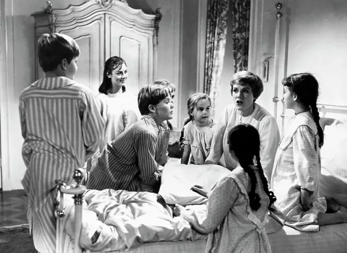 Framed Print : Julie Andrews in The Sound of Music Framed Print : Julie Andrews in The Sound of Music