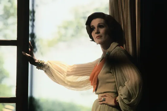 Framed Print : Julie Andrews Standing by Window Framed Print : Julie Andrews Standing by Window