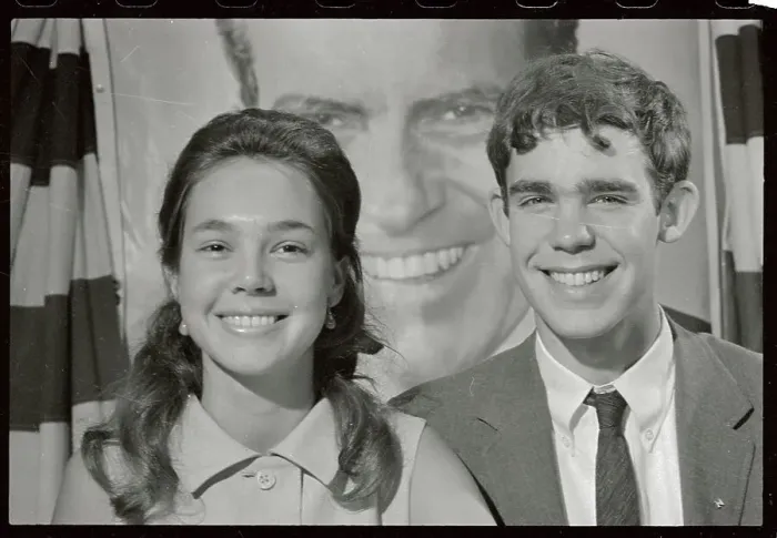 Framed Print : Julie Nixon with David Eisenhower Framed Print : Julie Nixon with David Eisenhower