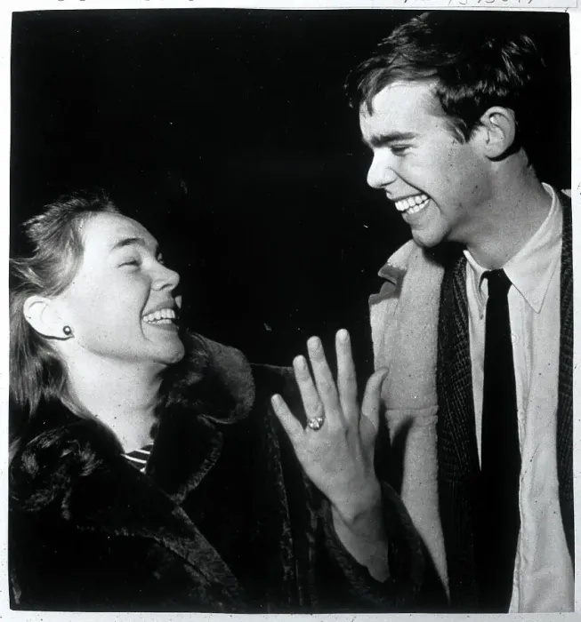 Framed Print : Julie Nixon and Fiance David Eisenhower Framed Print : Julie Nixon and Fiance David Eisenhower