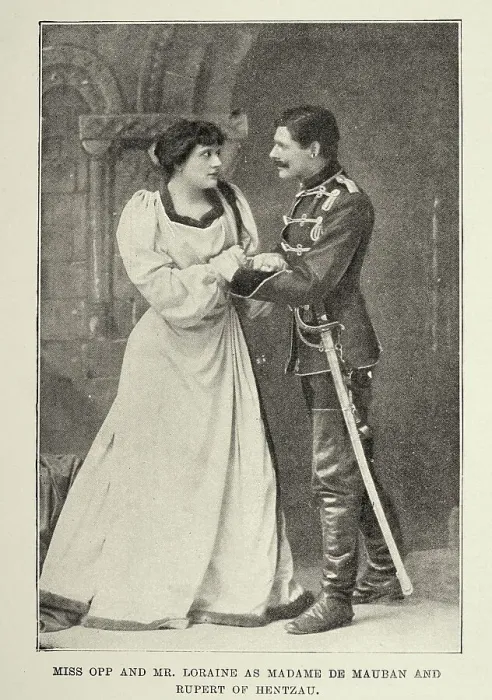 Framed Print : Julie Opp and Robert Loraine, Victorian theatre, 1890s, 19th Century Framed Print : Julie Opp and Robert Loraine, Victorian theatre, 1890s, 19th Century