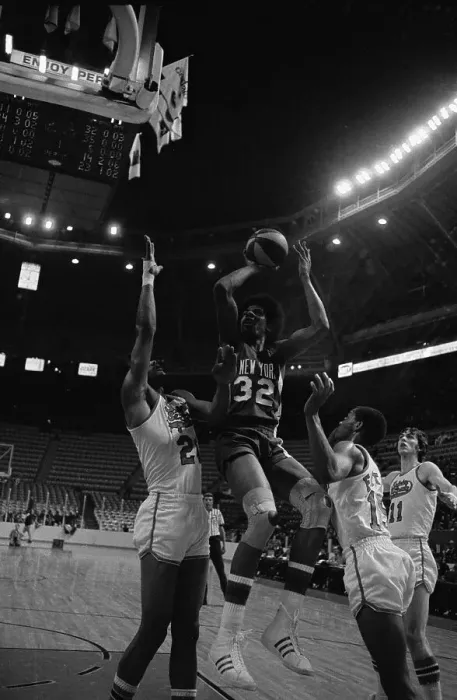 Framed Print : Julius Erving in Action Against the St. Louis Spirits Framed Print : Julius Erving in Action Against the St. Louis Spirits