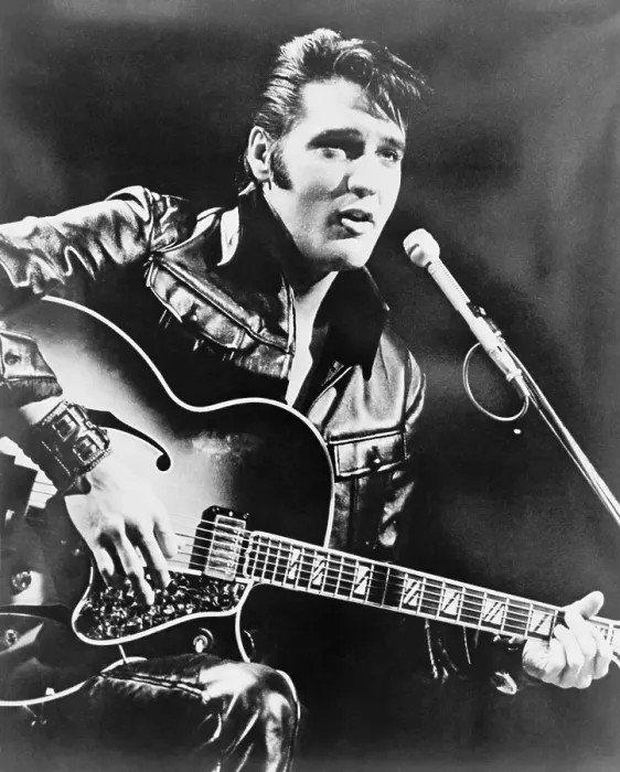Framed Print : June 27, 1968, Burbank, Elvis Presley