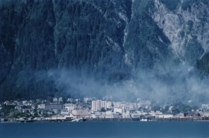Framed Print : Juneau. The city of Juneau, on the Gastineau Channel in Alaska, USA, circa 1965 Framed Print : Juneau. The city of Juneau, on the Gastineau Channel in Alaska, USA, circa 1965