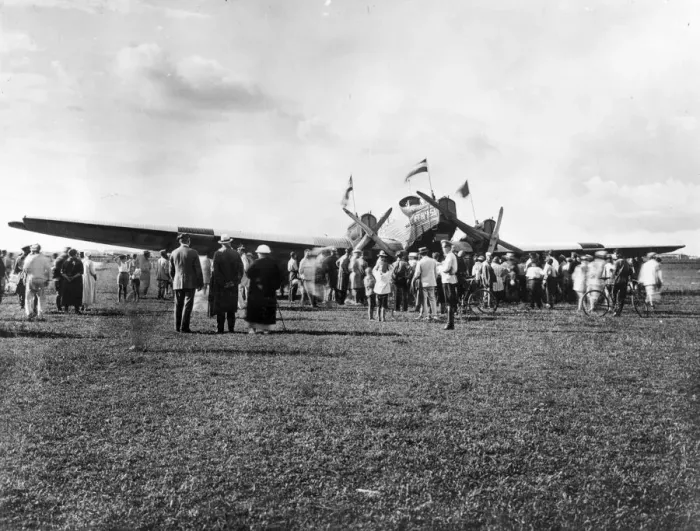 Framed Print : Junkers Arrival