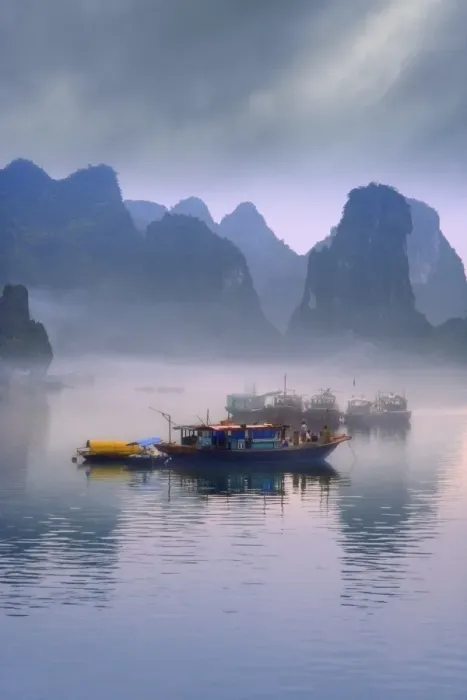 Framed Print : Junks on Halong Bay Framed Print : Junks on Halong Bay
