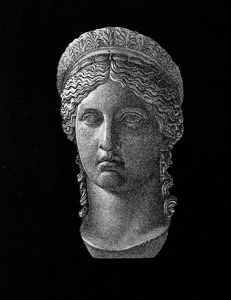 The Juno Ludovisi (a portrait of Antonia Minor)