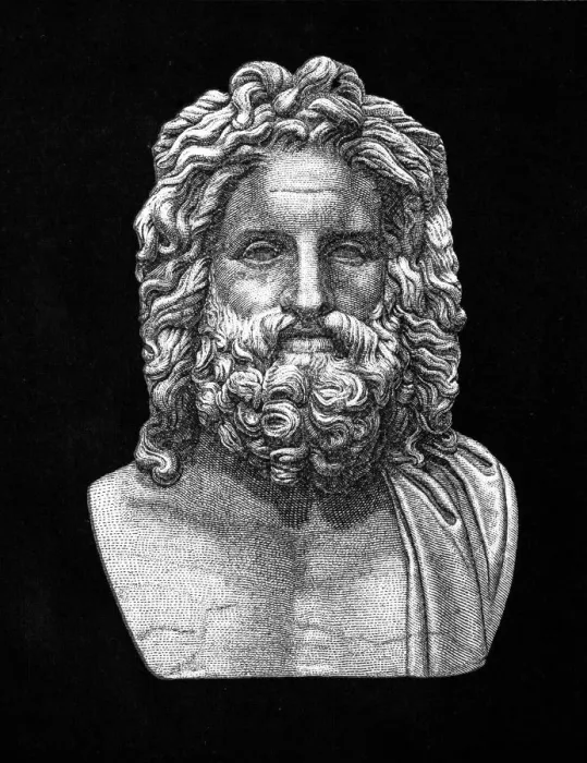 Framed Print : Jupiter from Otricoli Framed Print : Jupiter from Otricoli